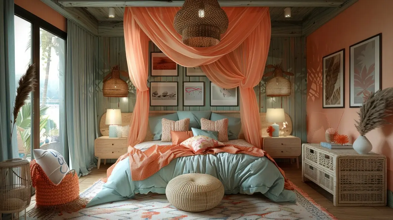 Kinderzimmer in zarten Pastelltönen